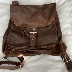 Brown Backpack